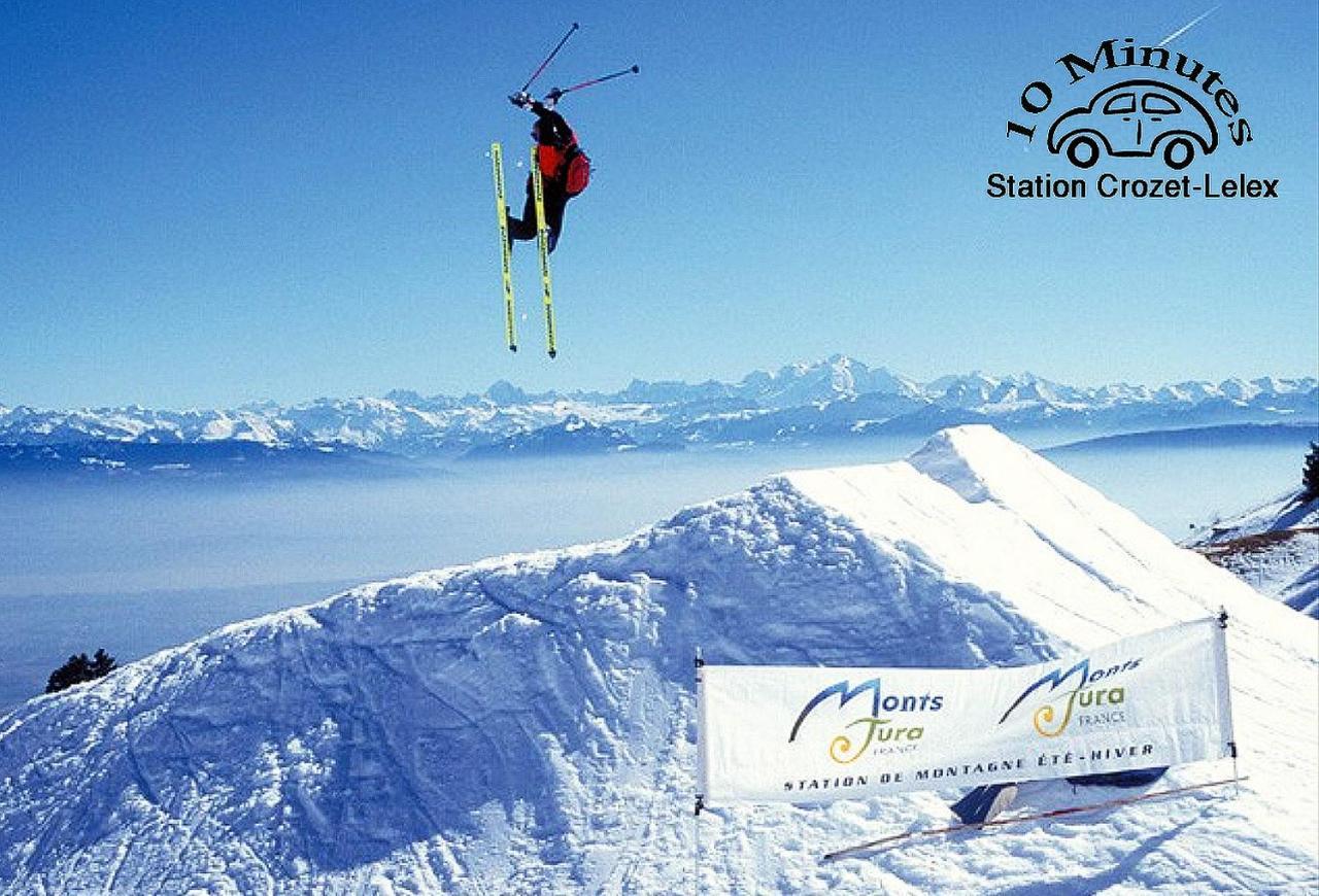 Location Chambres Le Panorama - Aeroport Geneve - Pays De Gex Chevry  Kültér fotó